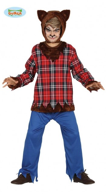 DISFRAZ HOMBRE LOBO INFANTIL GUIRCA 87402