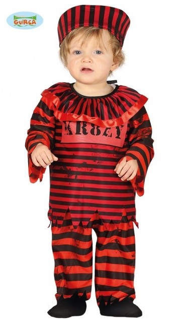 Z ONLINE DISFRAZ LITTLE CRAZY CLOWN BABY INFANTIL GUIRCA 87644