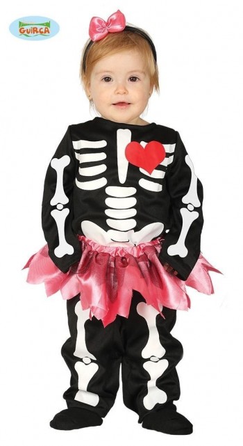 Z ONLINE DISFRAZ BABY SKELETON INFANTIL GUIRCA 87650