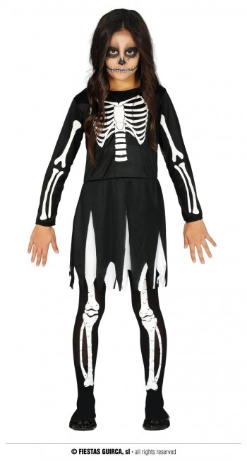 Z ONLINE DISFRAZ SKELETON INFANTIL GUIRCA  87748