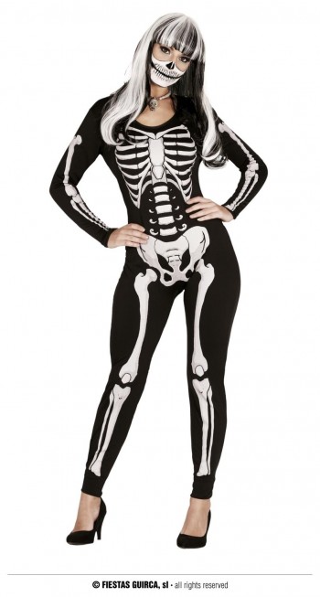 Z ONLINE DISFRAZ SKELETON ADULTA GUIRCA 88039