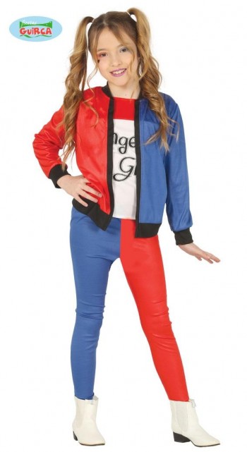 DISFRAZ HARLEY QUINN INFANTIL GUIRCA 88450