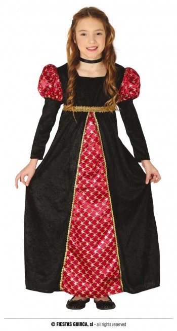 Z ONLINE DISFRAZ DAMA MEDIEVAL INFANTIL GUIRCA 88535