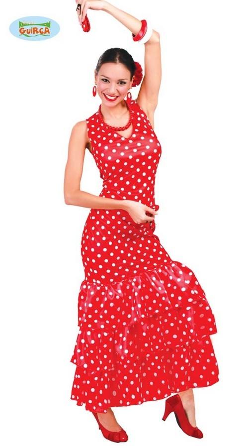 DISFRAZ FLAMENCA MUJER ADULTA-PARTYTUYYO