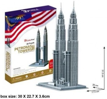 PUZZLE 3D PETRONAS 130 PZAS SUPER