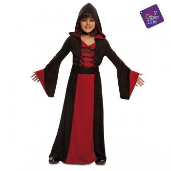 DISFRAZ HECHICERA ROJA NIÑA INFANTIL MOM 200049