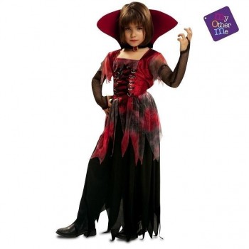 DISFRAZ VAMPIRESA GOTICA  INFANTIL MOM 200172