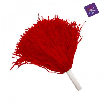 POM POM ROJO 2 PIEZAS GUIRCA 18503