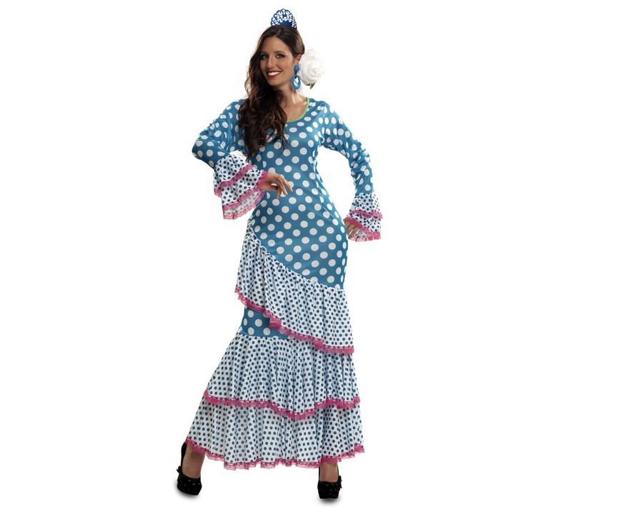 DISFRAZ FLAMENCA SOLEA MUJER ADULTA-PARTYTUYYO