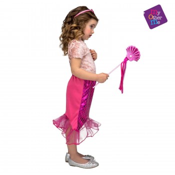 DISFRAZ TUTU FALDA SIRENA ROSA 3-6 INFANTIL MOM 206057