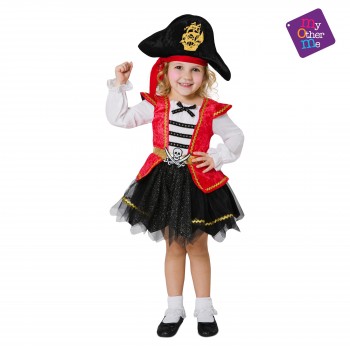 DISFRAZ PIRATA NIÑA CARIBEÑA INFANTIL MOM 206103