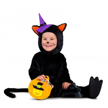 DISFRAZ GATITO CON CALABAZA INFANTIL MOM 206298