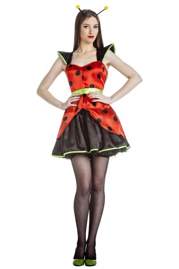 Z ONLINE DISFRAZ LADYBIRD  ADULTA K0094