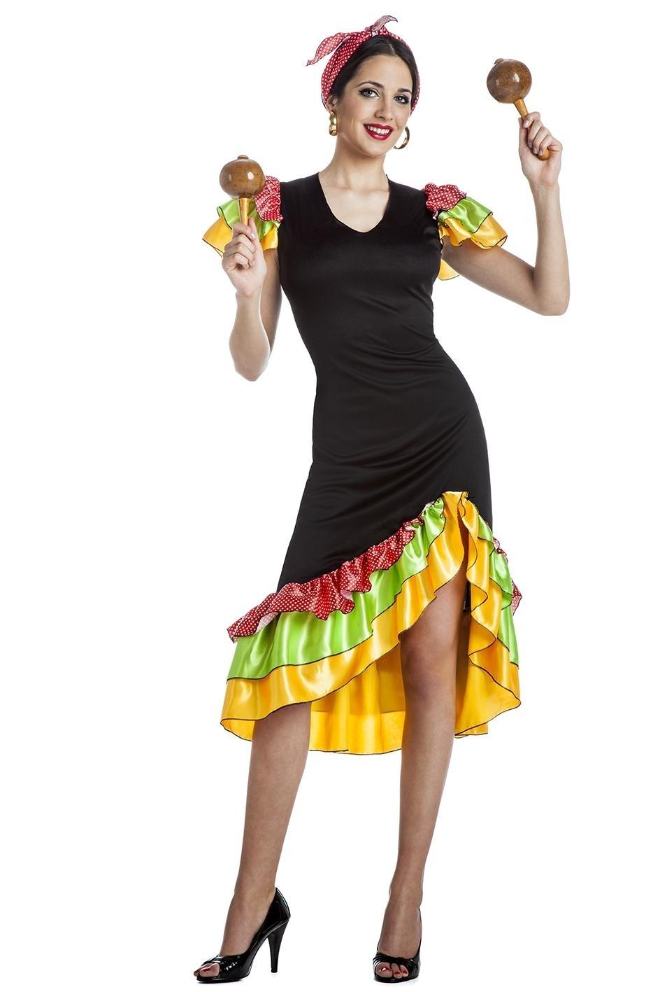 DISFRAZ FLAMENCA MUJER ADULTA-PARTYTUYYO