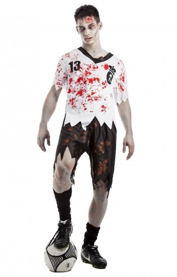 Z ONLINE DISFRAZ  FUTBOLISTA ZOMBIE  ADULTO K0700