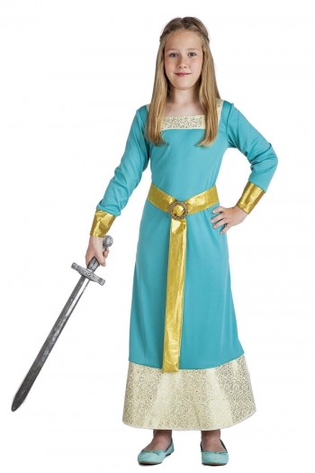 Z ONLINE DISFRAZ PRINCESA MEDIEVAL INFANTIL K2142