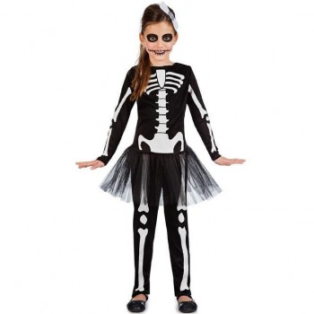 Z ONLINE DISFRAZ ESQUELETO TUTU INFANTIL K2262