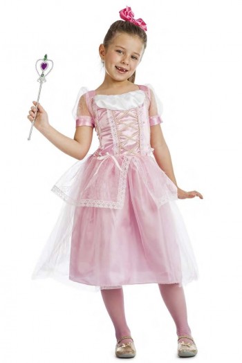 Z ONLINE DISFRAZ PRINCESA ROSA CLARO INFANTIL K3664