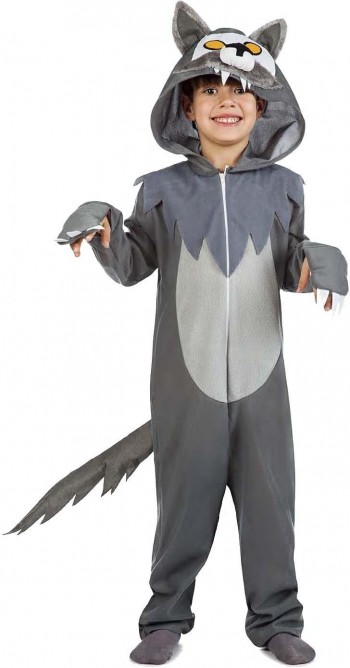 Z ONLINE DISFRAZ LOBO GRIS INFANTIL K3791