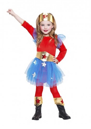 Z ONLINE DISFRAZ SUPERHEROINA INFANTIL K4644