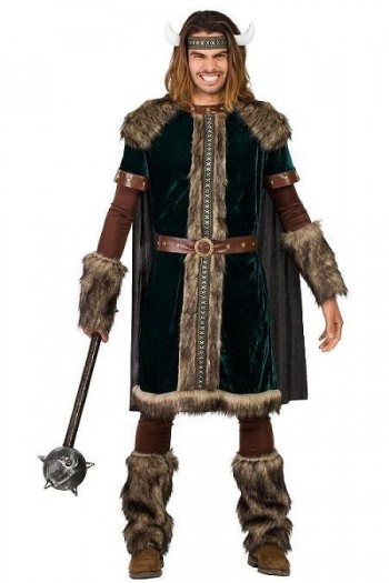 Z ONLINE DISFRAZ VIKINGO HOMBRE GREEN ADULTO K5343