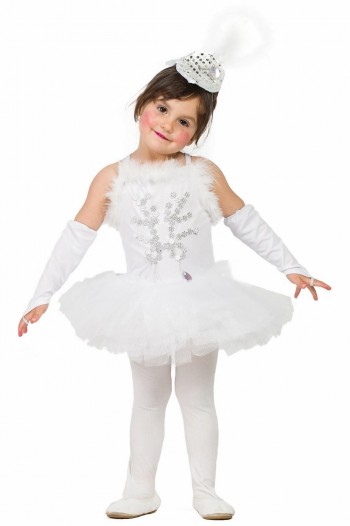 Z ONLINE DISFRAZ  BAILARINA  BLANCA INFANTIL K5426