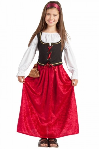 Z ONLINE DISFRAZ MEDIEVAL NIÑA INFANTIL K5446