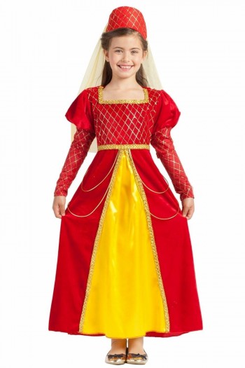 Z ONLINE DISFRAZ  PRINCESA MEDIEVAL INFANTIL K5470