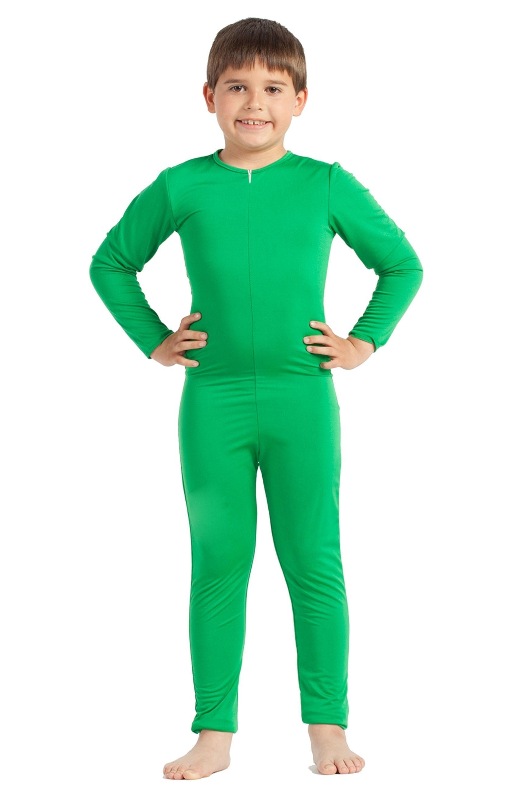 DISFRAZ MONO VERDE SPANDEX UNISEX -PARTYTUYYO