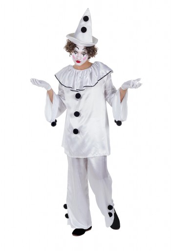 Z ONLINE DISFRAZ PAYASO PIERROT  ADULTO K6994