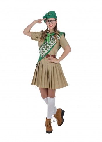 Z ONLINE DISFRAZ BOY SCOUT MUJER ADULTA K7046