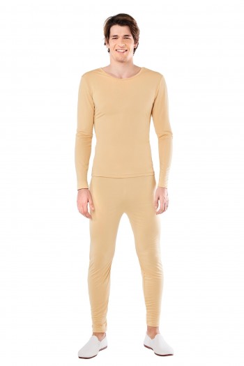 MAILLOT BEIGE 2 PIEZAS HOMBRE ADULTO SPANDEX K7987