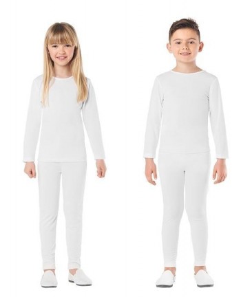 DISFRAZ MAILLOT INFANTIL BLANCO 2 PIEZAS UNISEX SPANDEX K7990