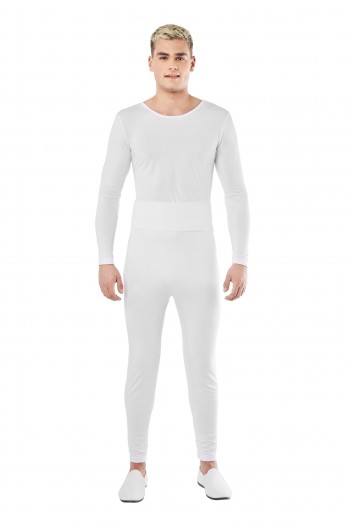 MAILLOT BLANCO 2 PIEZAS HOMBRE ADULTO SPANDEX K7997