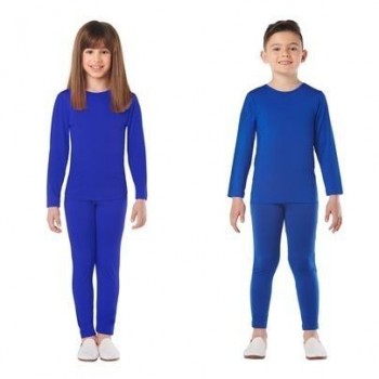 DISFRAZ MAILLOT INFANTIL AZUL 2 PIEZAS UNISEX SPANDEX K8020