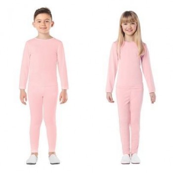 DISFRAZ MAILLOT INFANTIL ROSA 2 PIEZAS UNISEX SPANDEX K8103