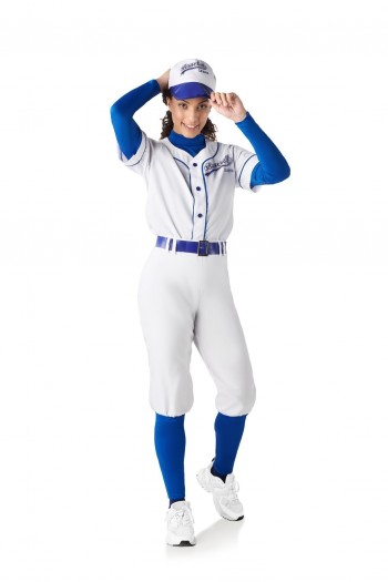 DISFRAZ JUGADOR DE BEISBOL MUJER ADULTA K8434