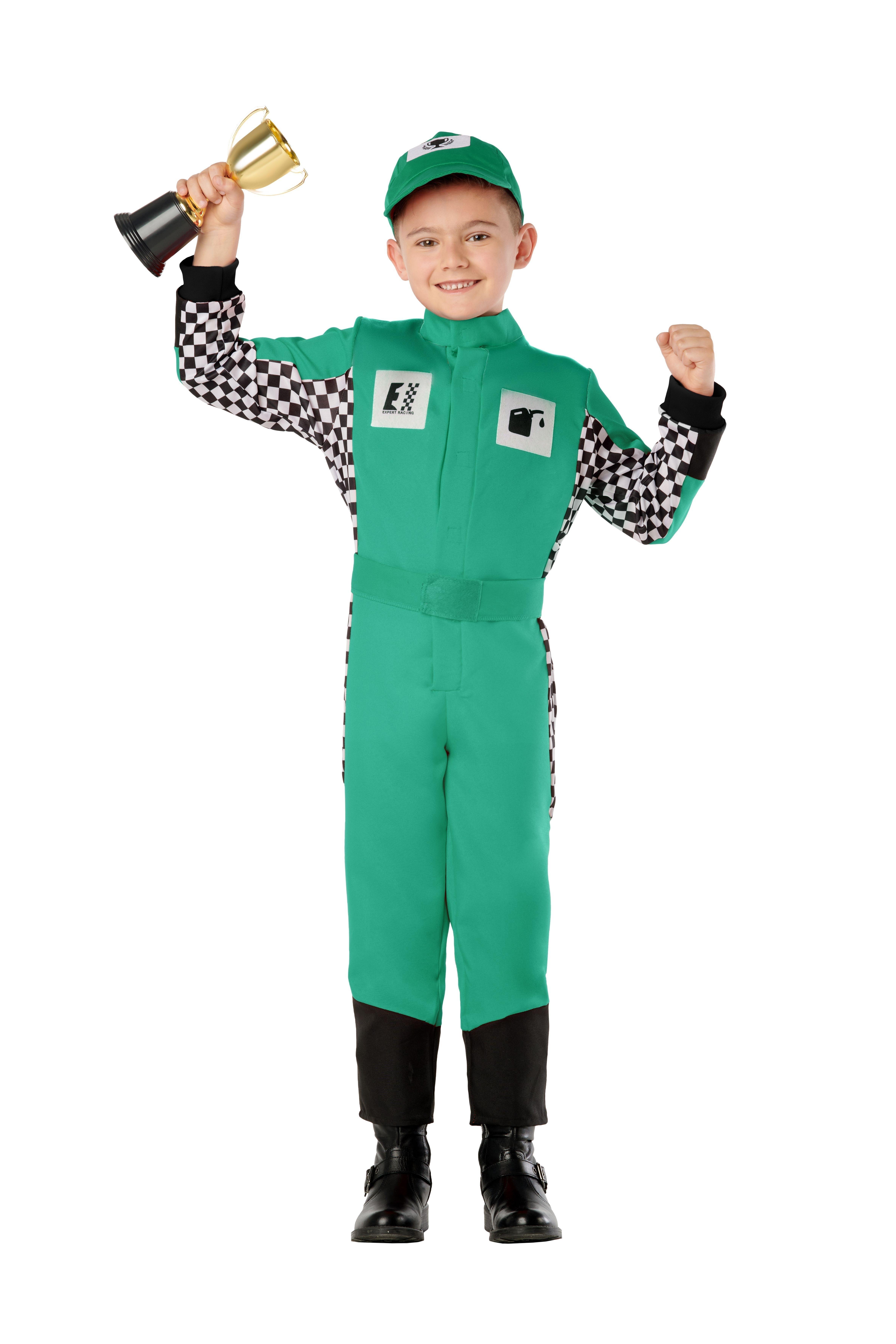 DISFRAZ PILOTO COCHES F1 UNISEX INFANTIL -PARTYTUYYO DISFRACES