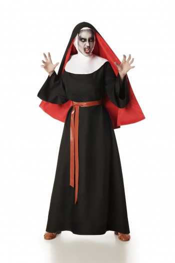 DISFRAZ MONJA TERROR MUJER ADULTA K8852