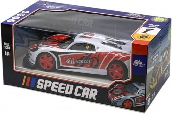 COCHE R/C NASCAR 1.14 BATERIA + CARGA USB TACHAN 7431141G