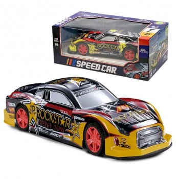 COCHE NASCARN R/C 1,14 CON BATERIA CARGADOR USB TACHAN 7431144G