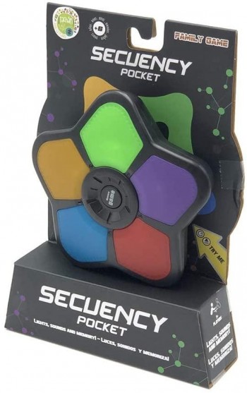 JUEGO MEMORIA SECUENCY POCKET LUZ SONIDO TACHAN 768T00379