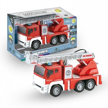 CAMION DE BOMBEROS LUZ SONIDO SCALA 1.12 TACHAN 746T00453