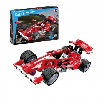 COCHE F1 ROJO 144 PZAS TACHAN 776T00561