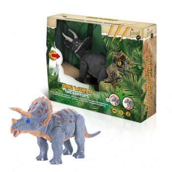 TRICERATOPS QUE CAMINA CON LUCES Y SONIDO TACHAN