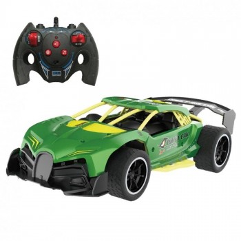 COCHE DEPORTIVO R/C VERDE CON HUMO SCALA 1:14 TACHAN 753T00709