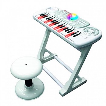 PIANO TECLADO APRENDIZAJE CON TABURETE TACHAN