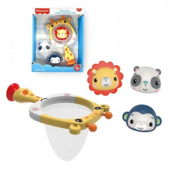 CANASTA DE BAÑO CON 3 PELOTAS FISHER