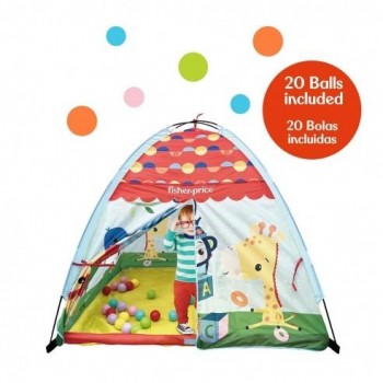 TIENDA PLEGABLE CON BOLAS FISHER