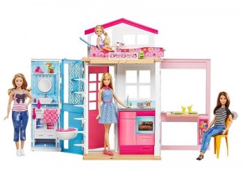 BARBIE Y SU CASA MATTEL